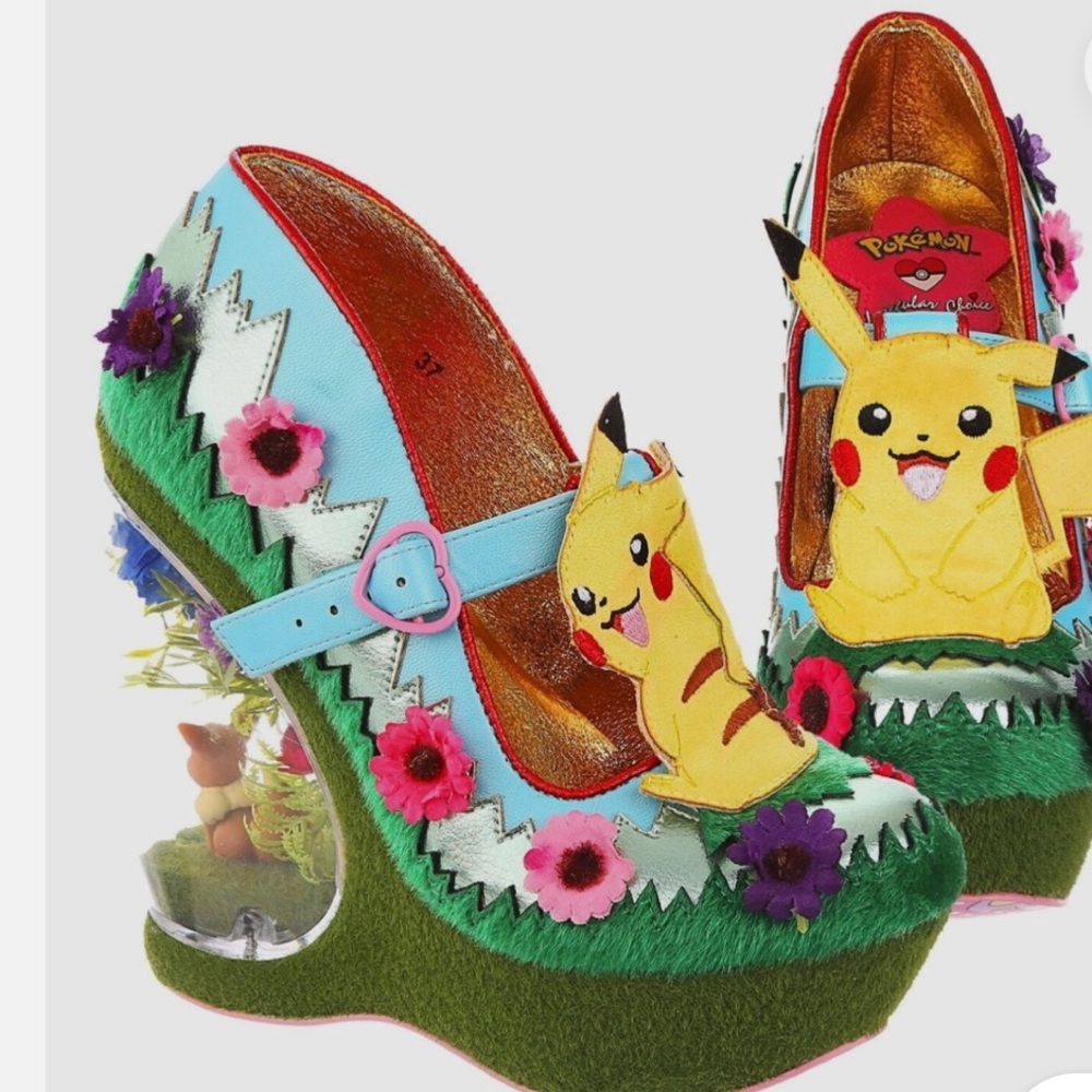 Pokemon Pikachu/Eevee Irregular Choice Wedges
